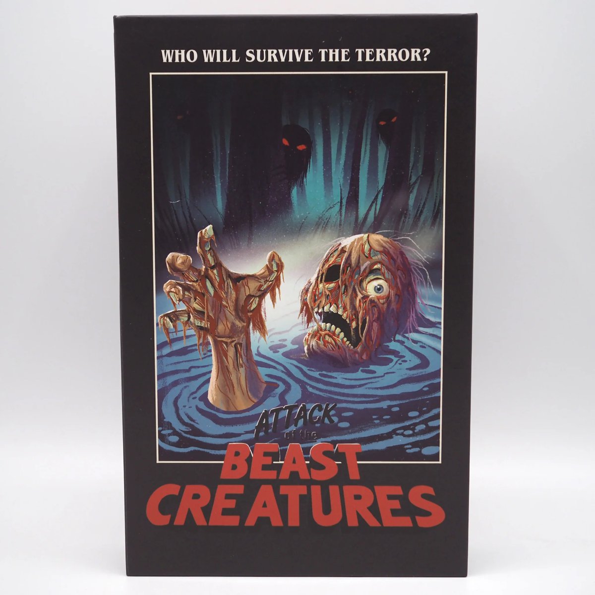 disc_connected's tweet photo. ***ANNOUNCEMENT***

Available to order now from @VinegarSyndrome on #VHS as part of their #Degausser line: #AttackOfTheBeastCreatures (1985)!

A beloved regional horror vortex that was conjured in Connecticut, ATTACK OF THE BEAST CREATURES is a triumph of low budget ingenuity. In an unknown galaxy, a group of travelers crash their boat on an island. At first, all is well. But when a man takes a dip in an acid lake and becomes a steaming pile of gloop, it's clear that there's trouble in paradise. That's when the cult of demon dolls reveal themselves . . . and their appetite for eating faces. Fueled by outrageous gore, a sublime synthesizer score, and jaw-dropping puppet effects, this is what happens when a mid-century creature feature collides with DIY surrealism and everyone wins. AGFA is honored to present ATTACK OF THE BEAST CREATURES—originally known as HELL ISLAND—featuring a restoration from the original 16mm camera negative and an island full of bloodthirsty extras.

directed by: Mike Stanley
starring: Various
1985 / 80 min

https://t.co/YCSdiDjvpG

#BluRay #PhysicalMedia #BluRays #BoutiqueBluRay #CultMovies #DiscConnected #VinegarSyndrome #OCNDistribution