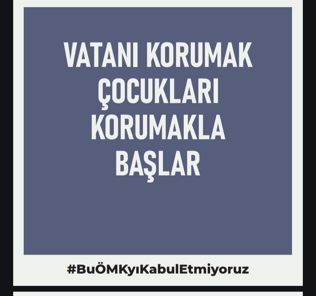 #BuÖMKyıkabuletmiyoruz