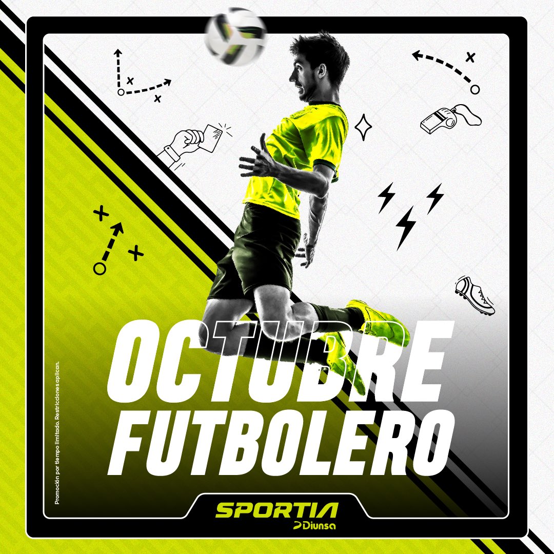 Vive octubre con intensidad y demuestra tu pasión por el fútbol🔥⚽️