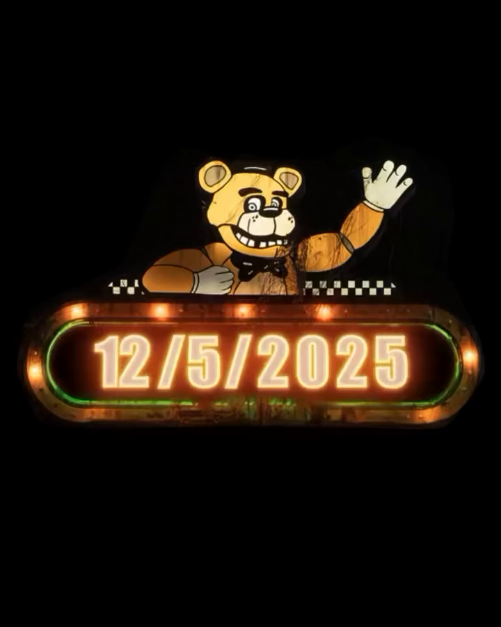 JonnyBlox's tweet photo. First look at the logo for Blumhouse's ‘FIVE NIGHTS AT FREDDY'S 2’!

Filming will reportedly take place from October 28, 2024, through January 31, 2025! The movie will be released in theaters on December 5, 2025 👀

#fnaf #fnafmovie #fivenightsatfreddys https://t.co/QRAMosrFie