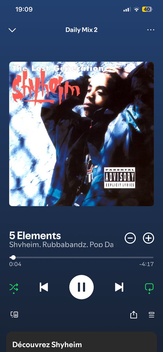 RadwaneRZA's tweet photo. #ShuffleChallenge
Press shuffle on one of your music playlists and post the FIRST 4 songs! https://t.co/jfYInwbhdr
