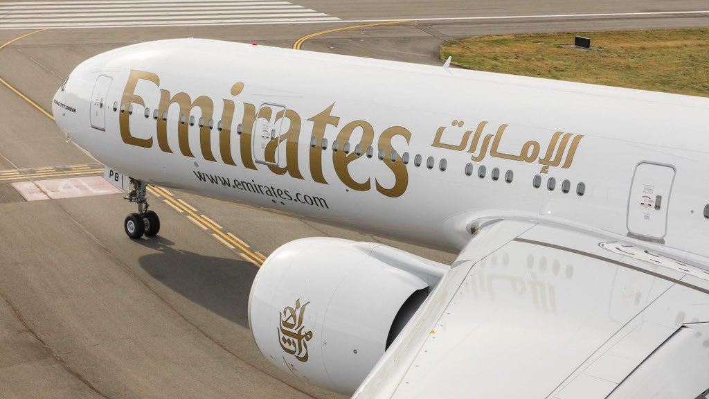 PBATMediaCentre's tweet photo. OFFICIAL: Following President Tinubu’s administration’s intervention, Emirates airline has resumed flight into Nigeria today which signals the lifting of the ban placed on the country for the past two years. https://t.co/lSPMtO4F49