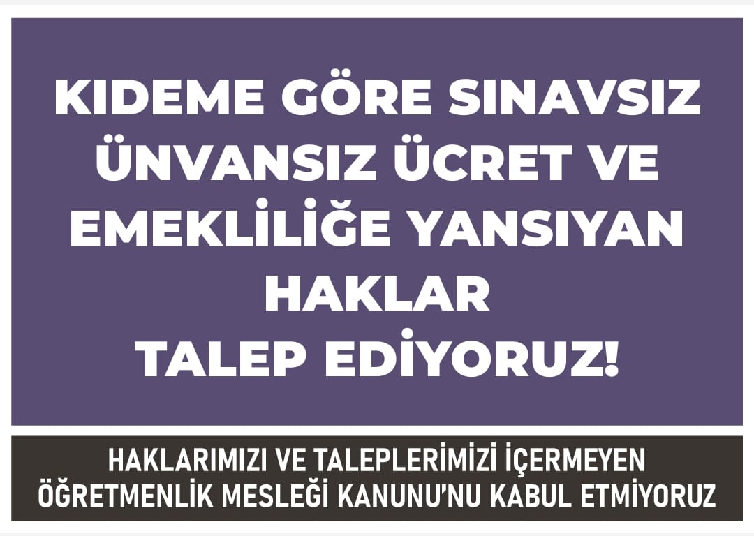 EgitimisKonya's tweet photo. #BuÖMKyıKabulEtmiyoruz https://t.co/ddDV63dJu9