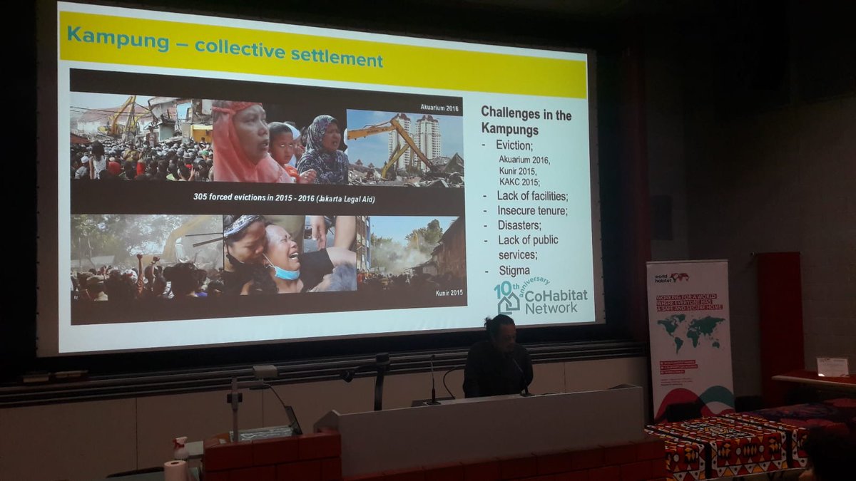 World Habitat (@worldhabitat) on Twitter photo Gugun Muhammad from the <a href="/urbanpoor/">UPC</a> consortium explains to the <a href="/CoHabitatNet/">CoHabitat Network</a> conference in Geneva about the challenges and forced evictions they overcome in the Kampungs of Indonesia with fellow #WorldHabitatAwards winners <a href="/RujakRCUS/">Rujak Center for Urban Studies</a> Gugun Muhammad from the <a href="/urbanpoor/">UPC</a> consortium explains to the <a href="/CoHabitatNet/">CoHabitat Network</a> conference in Geneva about the challenges and forced evictions they overcome in the Kampungs of Indonesia with fellow #WorldHabitatAwards winners <a href="/RujakRCUS/">Rujak Center for Urban Studies</a>