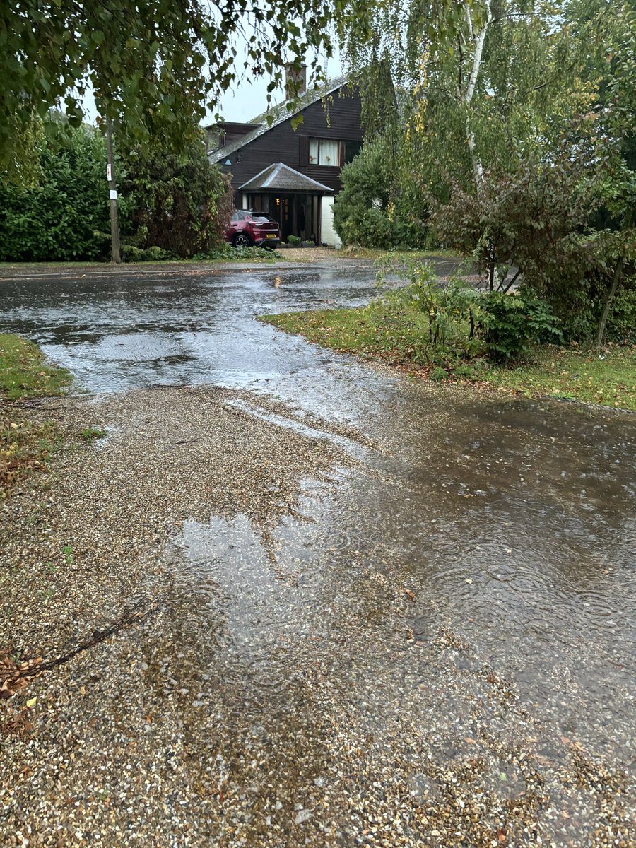 Tintin_Running's tweet photo. @essexhighways How long do we have to suffer this flooding on our driveway due to a drain on your maintained road not working properly? Until water comes inside our property? We’ve reported it on multiple occasions… https://t.co/JRWp3QLwON