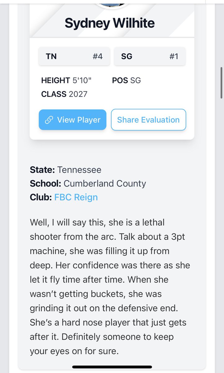 Sydney Wilhite (@wilhitesydney) on Twitter photo Thank you <a href="/PGHCircuit/">Prep Girls Hoops Circuit 🏀</a> for putting in a great camp! Loved my team and went undefeated! <a href="/rfvann24/">Rachel Vann</a> <a href="/CoachVann35/">Justin Vann</a> <a href="/2027Fbcreign/">FBC Reign 2027 GUAA</a> <a href="/CoachDycus/">Jonathan Dycus</a> <a href="/MeadeHoops/">Amanda Meade</a> <a href="/JrAllStarBB/">Jr. All-Star Girls Basketball</a> <a href="/MMBR_CoachGBell/">Major Movez Basketball Review #MMBR</a> Thank you <a href="/PGHCircuit/">Prep Girls Hoops Circuit 🏀</a> for putting in a great camp! Loved my team and went undefeated! <a href="/rfvann24/">Rachel Vann</a> <a href="/CoachVann35/">Justin Vann</a> <a href="/2027Fbcreign/">FBC Reign 2027 GUAA</a> <a href="/CoachDycus/">Jonathan Dycus</a> <a href="/MeadeHoops/">Amanda Meade</a> <a href="/JrAllStarBB/">Jr. All-Star Girls Basketball</a> <a href="/MMBR_CoachGBell/">Major Movez Basketball Review #MMBR</a>
