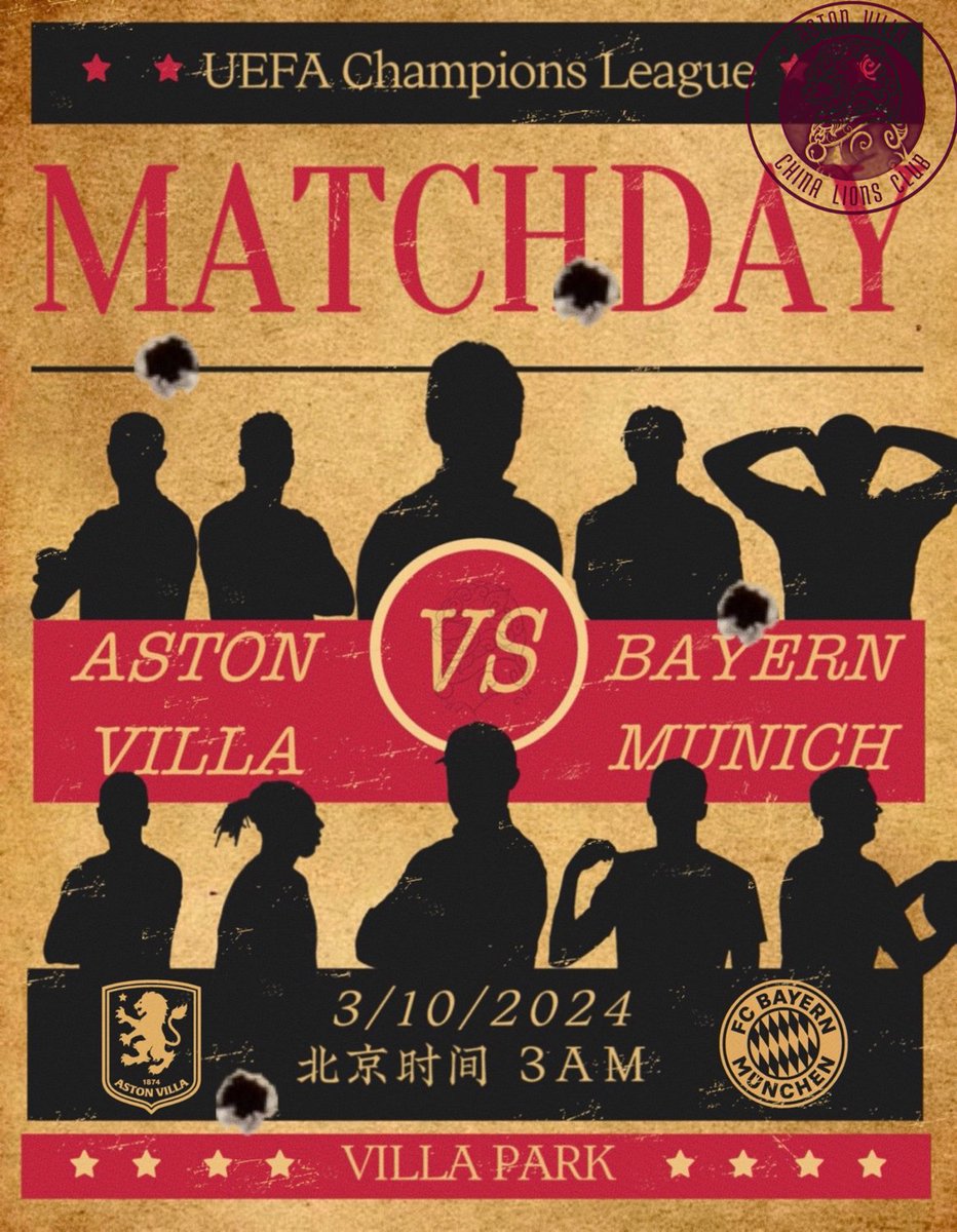 AVFChinalions's tweet photo. Next match
Guess who are they🤔
#AVFC #UTV #AVCLC https://t.co/qSpK1z9xOZ