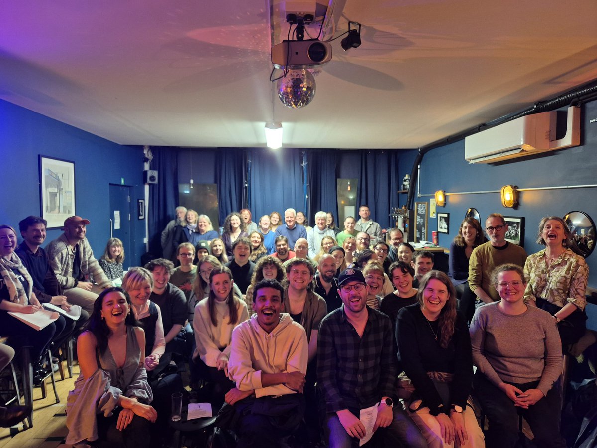 Penpal Productions (@penpalstheatre) on Twitter photo What a blast we had last night, such a great audience.
Full house again!
Huge thanks to our wonderful playwrights, actors & director, lucky to work with such talented artists.
Thanks also to <a href="/leithdepot/">LEITH DEPOT</a> for being so accommodating, as ever
See you on Nov 25th!
#pintsizedplays What a blast we had last night, such a great audience.
Full house again!
Huge thanks to our wonderful playwrights, actors & director, lucky to work with such talented artists.
Thanks also to <a href="/leithdepot/">LEITH DEPOT</a> for being so accommodating, as ever
See you on Nov 25th!
#pintsizedplays