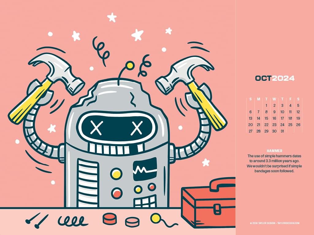 Turn the calendar page today and get this month’s <a href="/taylordesignct/">Taylor Design</a> Tool Time calendar at taylordesign.com/wp-content/upl…