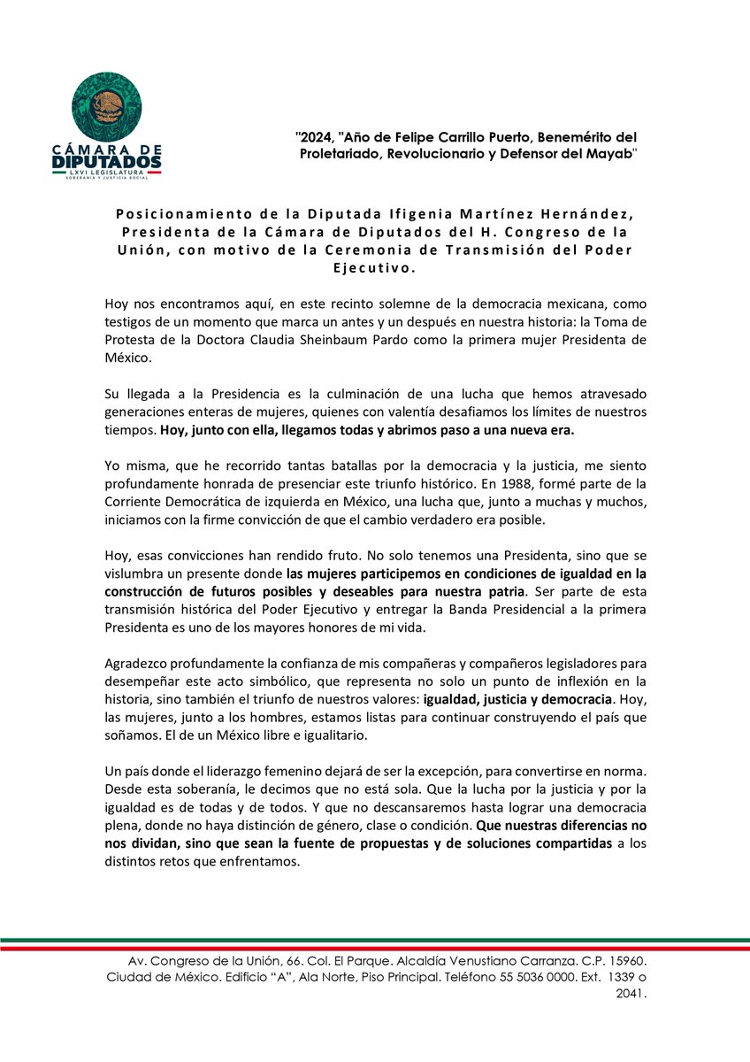 H. Cámara de Diputados tweet media