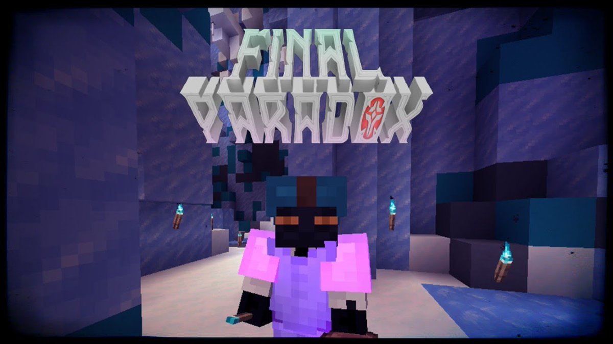 El día de hoy comenzamos con uno de los mapas más impresionantes y completos de minecraft... ¡Final Paradox! 

Una guerra contra el tiempo nos aguarda, veamos cómo evoluciona esta aventura...

youtu.be/AhQAWxkOoiI