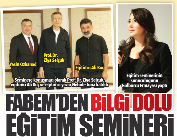 FABEM’DEN BİLGİ DOLU EĞİTİM SEMİNERİ gaziantepolusum.com/haber/21803096… 
<a href="/gaonder/">gaonder</a> <a href="/ziyaselcuk/">Ziya Selçuk</a> @burcugzt_ #YasinÖzkanad #AliKoç #Eğitim #Gaziantep #haber