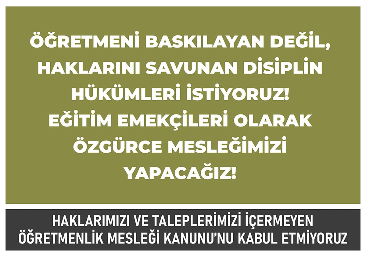 Cumhuriyeti yok sayan #BuÖMKyıKabulEtmiyoruz