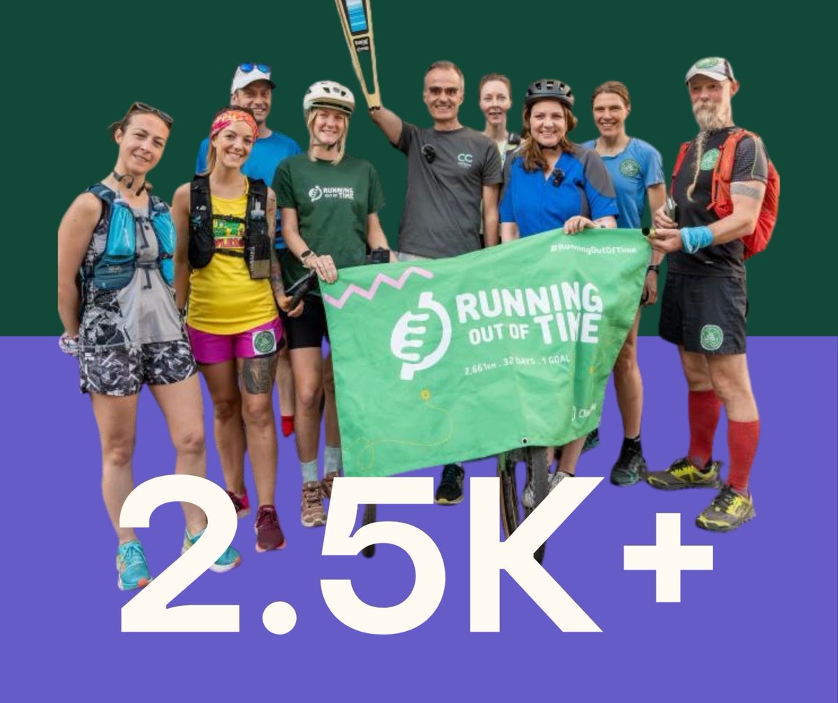 TheGreenRunnerz's tweet photo. The time to act is NOW - let's take the carbon footprint out of running.
We’ve helped over 2,500 runners live &amp; run more sustainably.  82% of our members have made positive changes since joining.
Help us and please contribute to our Crowdfunding campaign.
https://t.co/HmtCdhWCRe https://t.co/h3TDeiAKPr