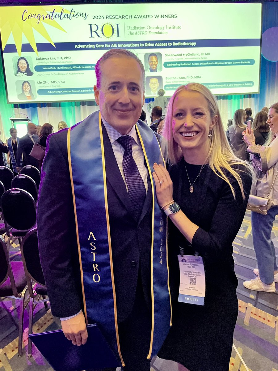 Siteman Cancer Center (@sitemancenter) on Twitter photo #ASTRO24: Clifford Robinson, MD, (<a href="/SBRT_CR/">Cliff Robinson</a>), a Washington University Radiation Oncologist, at the <a href="/ASTRO_org/">ASTRO</a> Fellow induction ceremony. Congratulations!
📸w/ Dr. <a href="/lauren_henke/">Lauren Henke, MD, MSCI</a> during the awards presentation #ASTRO24: Clifford Robinson, MD, (<a href="/SBRT_CR/">Cliff Robinson</a>), a Washington University Radiation Oncologist, at the <a href="/ASTRO_org/">ASTRO</a> Fellow induction ceremony. Congratulations!
📸w/ Dr. <a href="/lauren_henke/">Lauren Henke, MD, MSCI</a> during the awards presentation