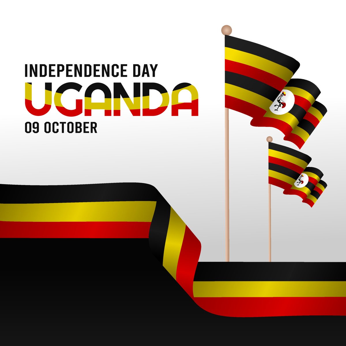 🇺🇬 Happy Independence Day, Uganda! On October 9th, 1962, Uganda gained independence and began its journey as the “Pearl of Africa.” India &amp; Uganda share close ties, with collaborations in healthcare, education, &amp; trade driving mutual growth.#UgandaIndependenceDay #IndiaUgandaTies