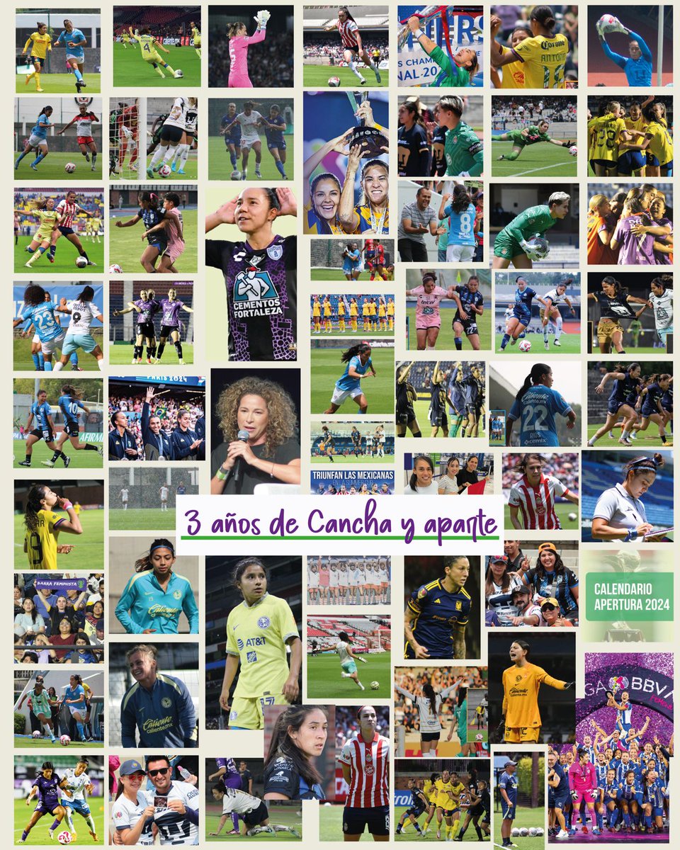 El pasado 29 de septiembre cumplimos tres años al aire; tres años de muchas coberturas y de insistencia por que las mujeres ocupemos más espacios en el futbol. 
¡Por la lucha y la libertad de las mujeres y las niñas también en el futbol!
Gracias a todas y todos por confiar.