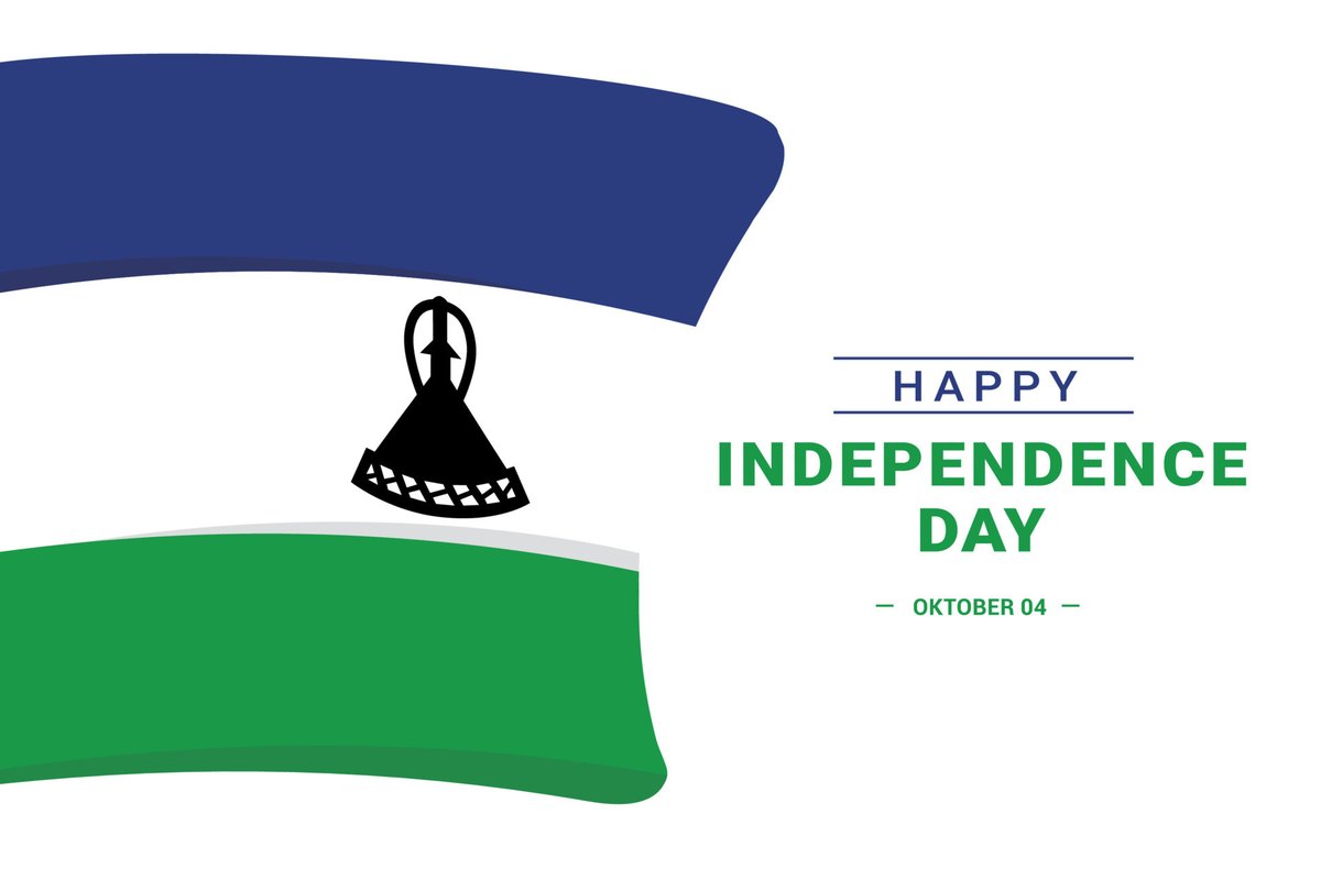🇱🇸 Happy Independence Day, Lesotho!
On October 4th, 1966, the Kingdom of Lesotho became an independent nation. India &amp; Lesotho enjoy close ties, with cooperation in healthcare, education, &amp; renewable energy driving mutual growth. #LesothoIndependenceDay #IndiaLesothoTies
