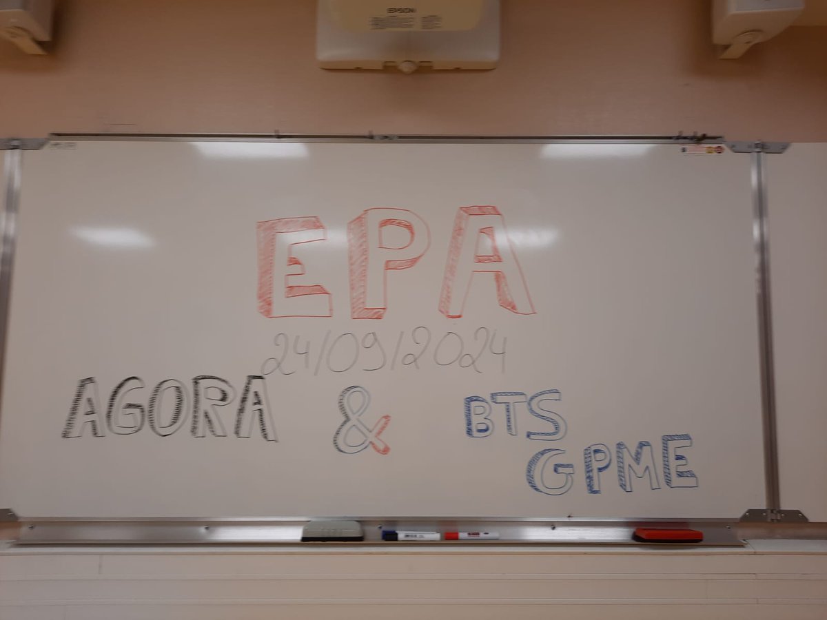 🎉 Nouveau challenge au pôle tertiaire de la cité Kastler !
Grâce au programme EPA - Entreprendre Pour Apprendre , Mme Joseph , pour les Premières AGORA, et Mme Bories , pour les BTS 1 GPME, proposent à nos élèves une manière innovante d'apprendre : la création d'une entreprise !