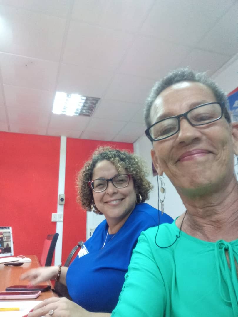 prosacuba's tweet photo. Entra pronto en vigor la Ley de Comunicación Social!!! #MINDUS y el ICS capacitan a directivos y comunicadores, desde provincias participamos por videoconferencia. Gracias #COPEXTELMatanzas por la acogida. #CubaViveYVence #GenteQueSuma #IndustriasCuba https://t.co/DWdwu237ZG