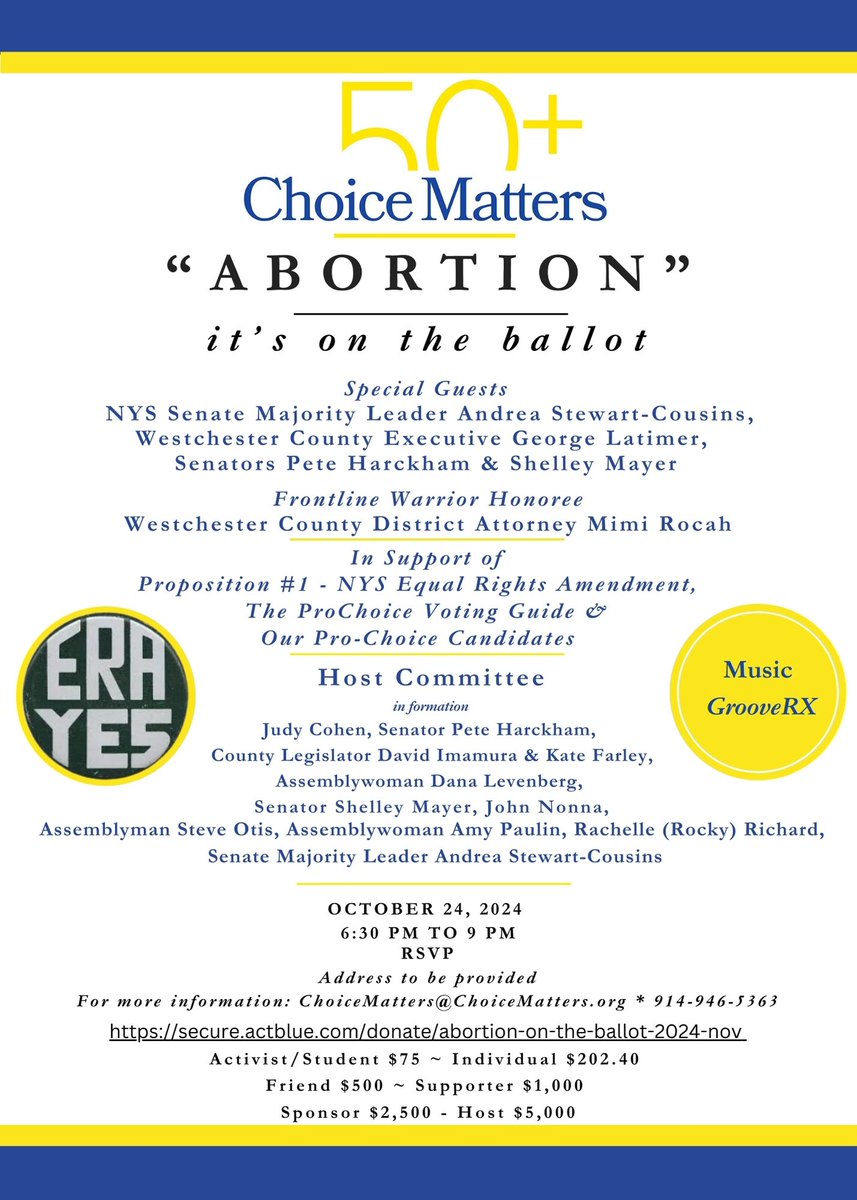 Join These Abortion Rights Leaders! - mailchi.mp/prochoicevoter…