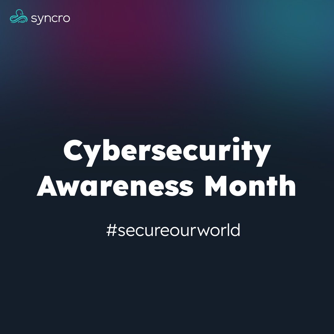 October is Cybersecurity Awareness Month - this year's theme is #secureourworld. In 2025, robust cybersecurity isn't just an option—it's a business-critical requirement. 

#msp #CybersecurityAwarenessMonth