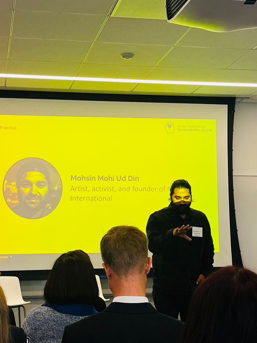 mohsindin's tweet image. Recap from our @MeWeIntl talk @ #UnitedNations and @UNICEF on youth #mentalhealth: invest in community based mental health practices using arts, #storytelling &amp;amp; communication skills-building; Train and trust the survivors and those in proximity to the issues to lead and innovate