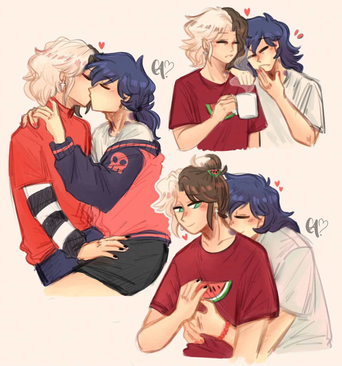 Arled_Card's tweet photo. Inicio el shiptober de desventura!  
Día 1: Jakeden (mi casita 🍉💗🍓)
#shiptoberdesventura 
#dctwt #disventurecamp #Jakeden https://t.co/RL9wrUjyF5