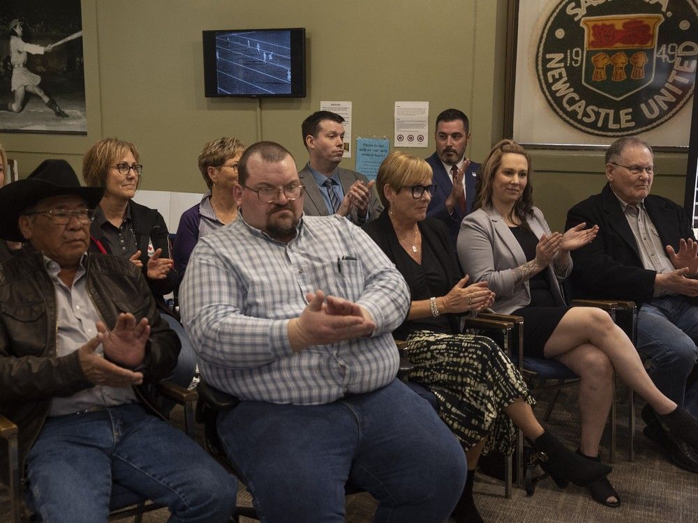 #Saskatchewan Sports Hall of Fame honours seven inductees and late executive director

bit.ly/3Y91A5Z