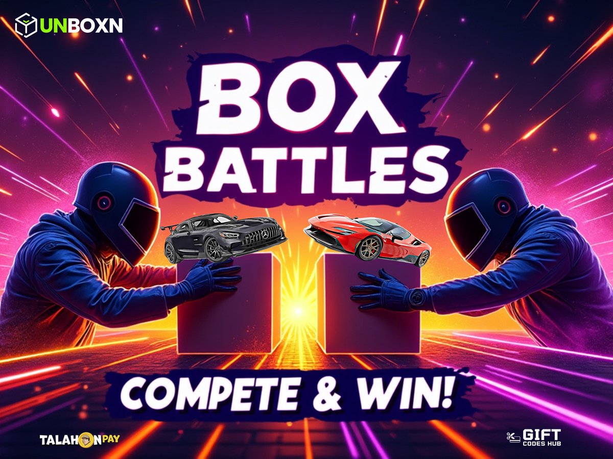 unboxncom's tweet photo. Box Battles just got more intense! 💥 

Challenge your friends, open boxes, and compete for exclusive items! 🥇 Ready to battle? Gear up and take your chance to win. Start a Box Battle now on https://t.co/TsQAmb3AjC ! 

#BoxBattles #WinBig https://t.co/Pmc9iQ4YWk