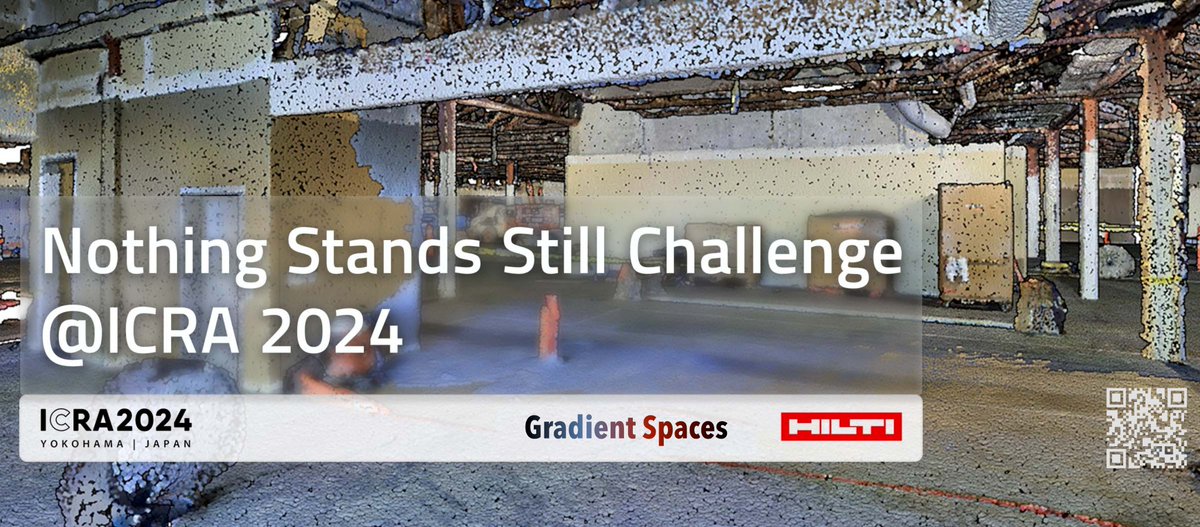 ir0armeni's tweet image. We are excited to (finally make the post to) announce the winners of the 2024 Nothing Stands Still Challenge, 3rd Workshop on Future of Construction, ICRA24:

🥇 1st Prize (4K CHF)
@hyungtaelim*, Jingnan Shi*, Yun Chang *, Lukas Schmid*, Prof. @lucacarlone1
SPARK Lab, MIT

(1/3)
