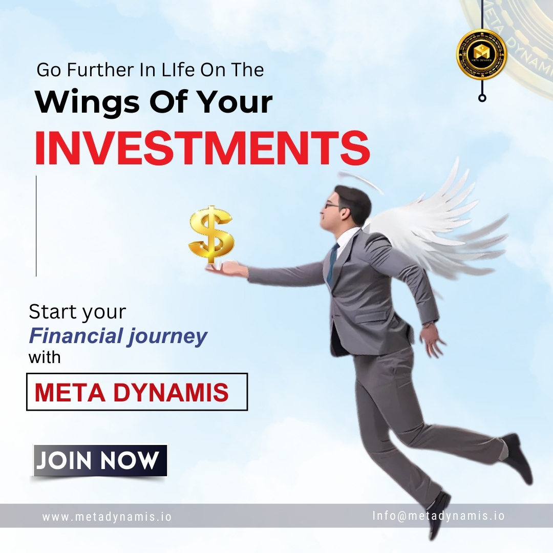 metadynamis's tweet image. Go Further in Life on the Wings of Your Investments! 
Expert financial insights
Innovative investment solutions
Secure and seamless platform
Don&apos;t wait—take control of your future and invest smartly. Join Now and soar towards financial freedom!

👉 metadynamis.io