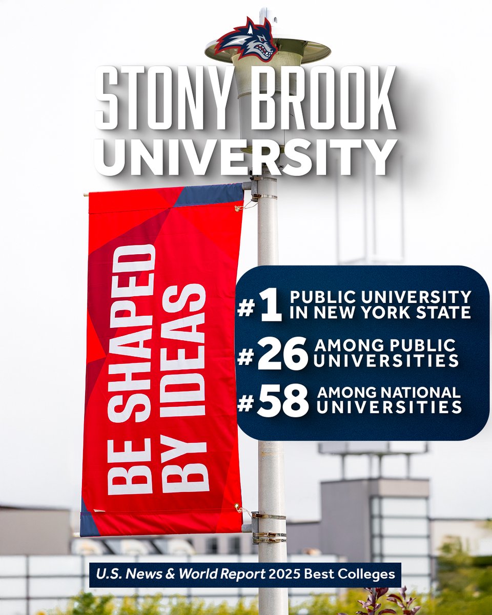 Stony Brook Athletics (@sbathletics) on Twitter photo New York's No. 1 public university π
The numbers don't lie, <a href="/stonybrooku/">Stony Brook University</a> is the place to be!
ππΊ x <a href="/SeawolvesUnited/">Seawolves United</a> New York's No. 1 public university π
The numbers don't lie, <a href="/stonybrooku/">Stony Brook University</a> is the place to be!
ππΊ x <a href="/SeawolvesUnited/">Seawolves United</a>