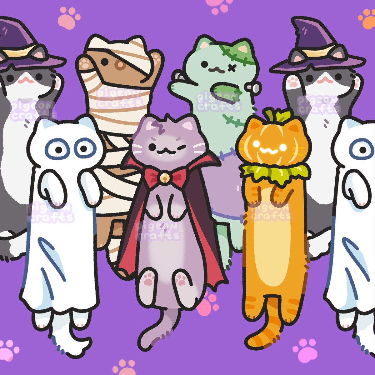 October 1st: 😈🎃👻💚💀🍬