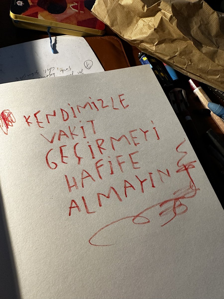 Eskiz defterinden. #wordz
