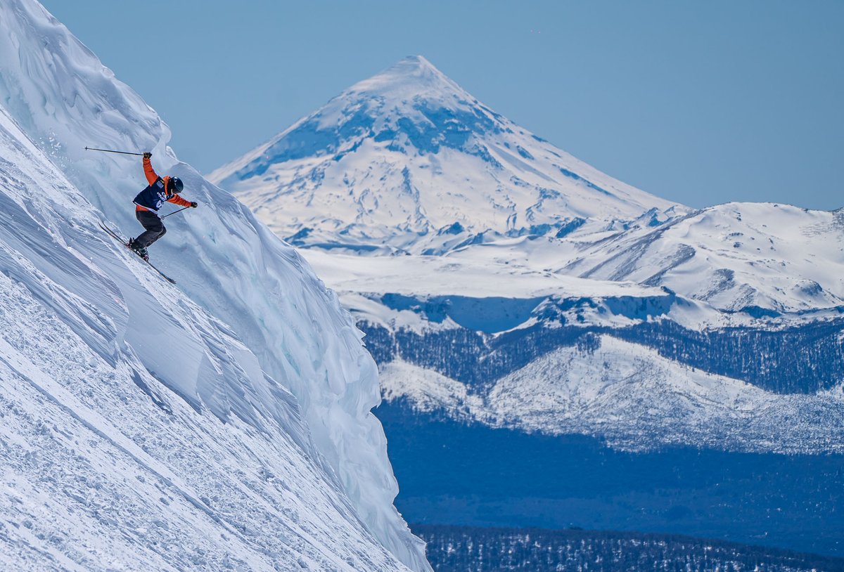 Chapelco fue sede de la Final del Campeonato Argentino de Freeride, clasificatorio para los Challengers del Freeride World Tour chapelcoprensa.com/2024/10/01/cha…