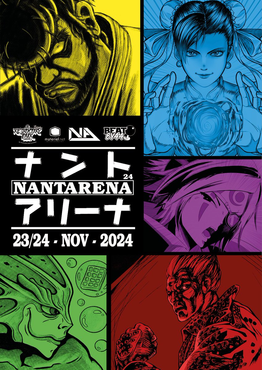 ⚠️Les inscriptions de la NANTARENA 2024 sont ouvertes ⚠️

Profitez du early bird à 5€  jusqu'au 14/11 💰

start.gg/tournament/nan…

#NANTARENA
#RCTOUR

Merci à notre sponsor <a href="/materielnet/">Materiel.net</a> 💻

Art by <a href="/GabrielGuellaz/">GABOU !!!</a> &amp; <a href="/DRUNKENlei/">BB44 | DRUNKENlei</a> &amp;  <a href="/A_Alorni/">Alorni / i-fish</a>