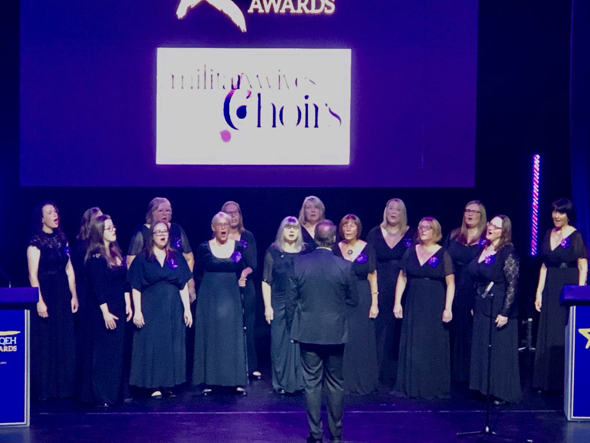 Sally Hardy 💙🌑 (@sallyhardys) on Twitter photo <a href="/UEA_NICHE/">NICHE Anchor Institute, University of East Anglia</a> presenting an award at the @qehklawards24 listening to #marham #militarywives <a href="/UEA_NICHE/">NICHE Anchor Institute, University of East Anglia</a> presenting an award at the @qehklawards24 listening to #marham #militarywives