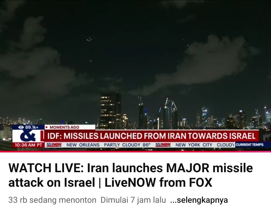 Tengah malem tidur ✖️
Tengah malem nonton perang 🚀🚀🚀