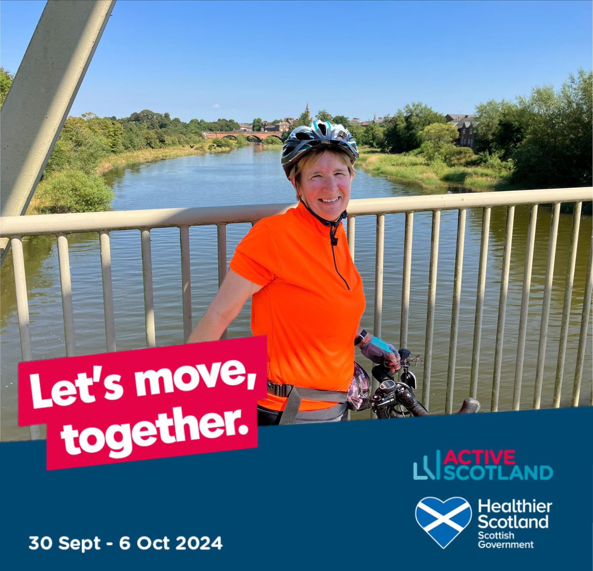 Jen Swan, cyclist &amp; Bikeability volunteer said:

‘The rewarding part is the people I meet &amp; the friendships I have made with a common interest of cycling.’

I would motivate by showing how it: 

✅ helps with friendships 👍
✅ improves health
✅ can be fun 😃 

#LetsMoveTogether