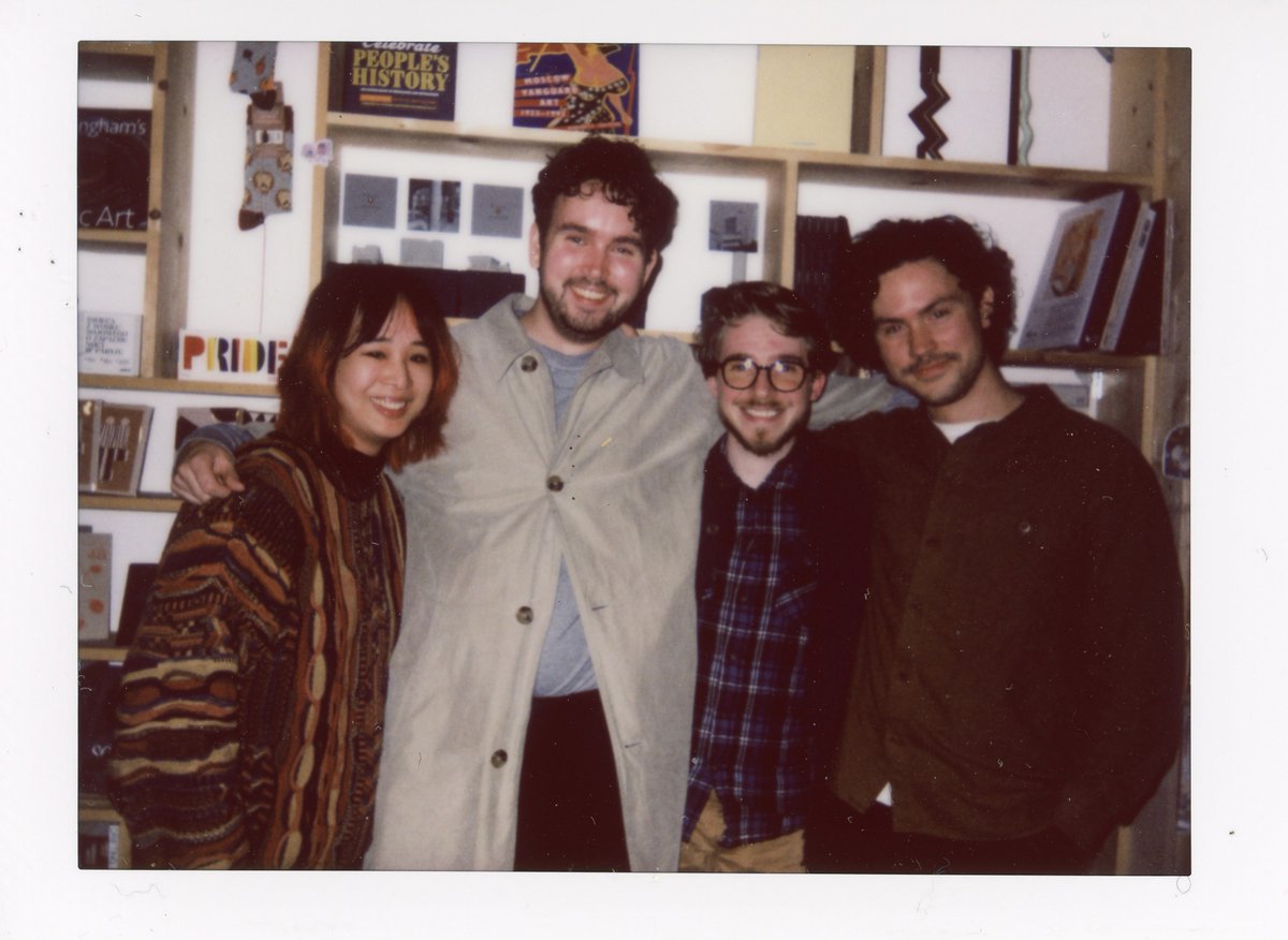 Another lovely polaroid photo from after Friday's triple-bill event at <a href="/Centrala_space/">Centrala</a> where <a href="/maychiwong/">May Chi</a>, Wildforms and my electric guitar/modular synth duo, @OpenUnionMusic performed (our set included music by <a href="/WilsonLey/">Wilson Leywantono</a>, <a href="/Ccornwell_music/">Christine Cornwell</a> Paolo Griffin and May Chi).