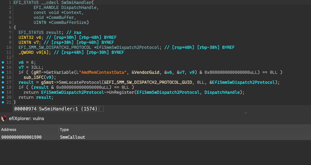 BINARLY🔬 (@binarly_io) on Twitter photo Our REsearch team is thrilled about the new IDA v9.0! #efiXplorer is fully compatible with v9.0 and still supports IDA v8.4🚀
🔬github.com/binarly-io/efi…
We are thrilled to announce IDAlib — idiomatic Rust bindings for the IDA SDK 🎉 Kudos to <a href="/xorpse/">Sam Thomas</a>!
⚙️github.com/binarly-io/ida… Our REsearch team is thrilled about the new IDA v9.0! #efiXplorer is fully compatible with v9.0 and still supports IDA v8.4🚀
🔬github.com/binarly-io/efi…
We are thrilled to announce IDAlib — idiomatic Rust bindings for the IDA SDK 🎉 Kudos to <a href="/xorpse/">Sam Thomas</a>!
⚙️github.com/binarly-io/ida…