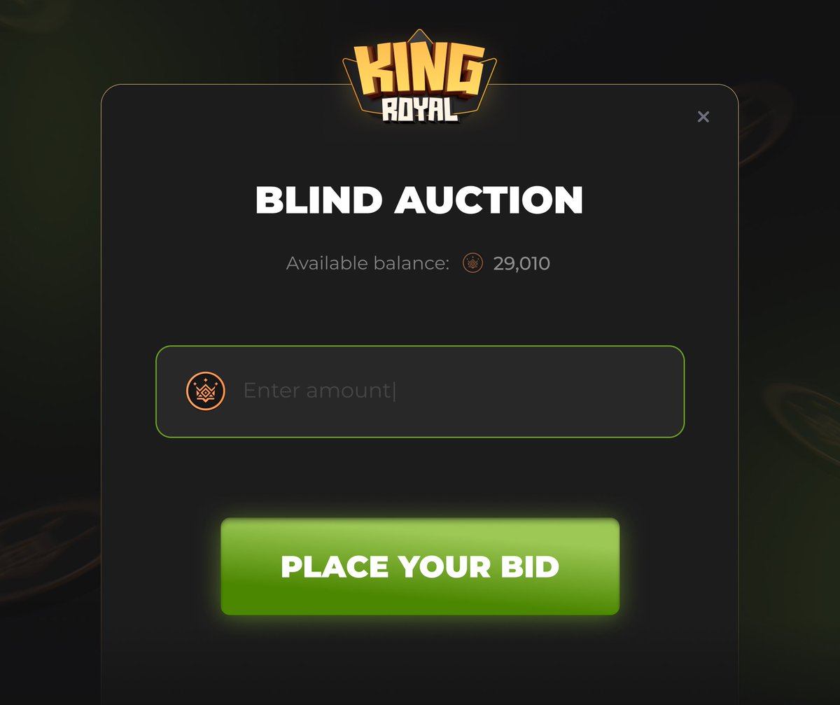 The blind auction system is now live in the game! 

Throughout the day, a percentage of all in-game spending on upgrades, level-ups, XP boosters, and more is added to a growing prize pool. 

Players place bids during the auction, and the highest bid at the end wins the entire
