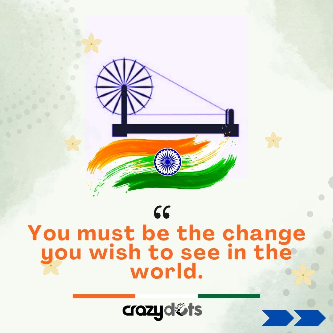 Crazydots_'s tweet photo. #MahatmaGandhi 's timeless wisdom offers powerful insights that can be applied to the world of #marketing. His principles of perseverance, empathy, &amp; clear communication can guide us toward achieving #MarketingGoals. 
Happy Gandhi Jayanti!

#CrazyDotsDigital #DigitalMarketing https://t.co/LeJCYlcncF