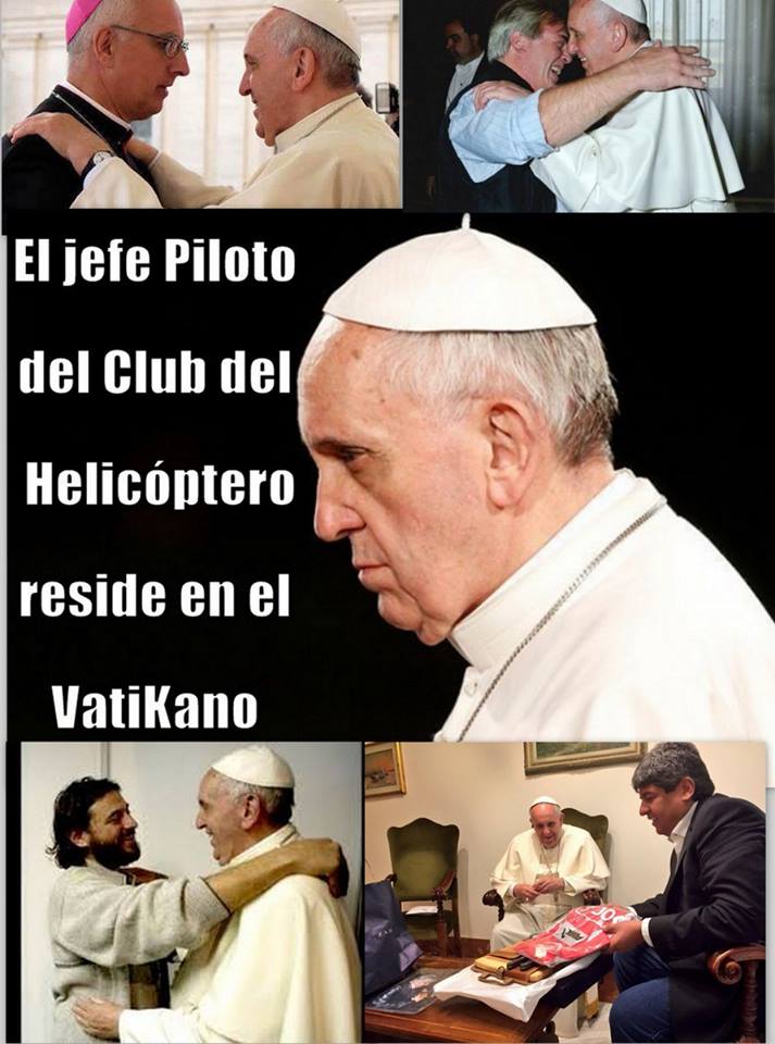 andre1210_2's tweet photo. @LuisGasulla Algún día tendremos que saber cuanto del dinero 💰 robado a los argentinos fue a parar al Vaticano.  Nadie es kirchenista gratis! https://t.co/zrFeGbKjES
