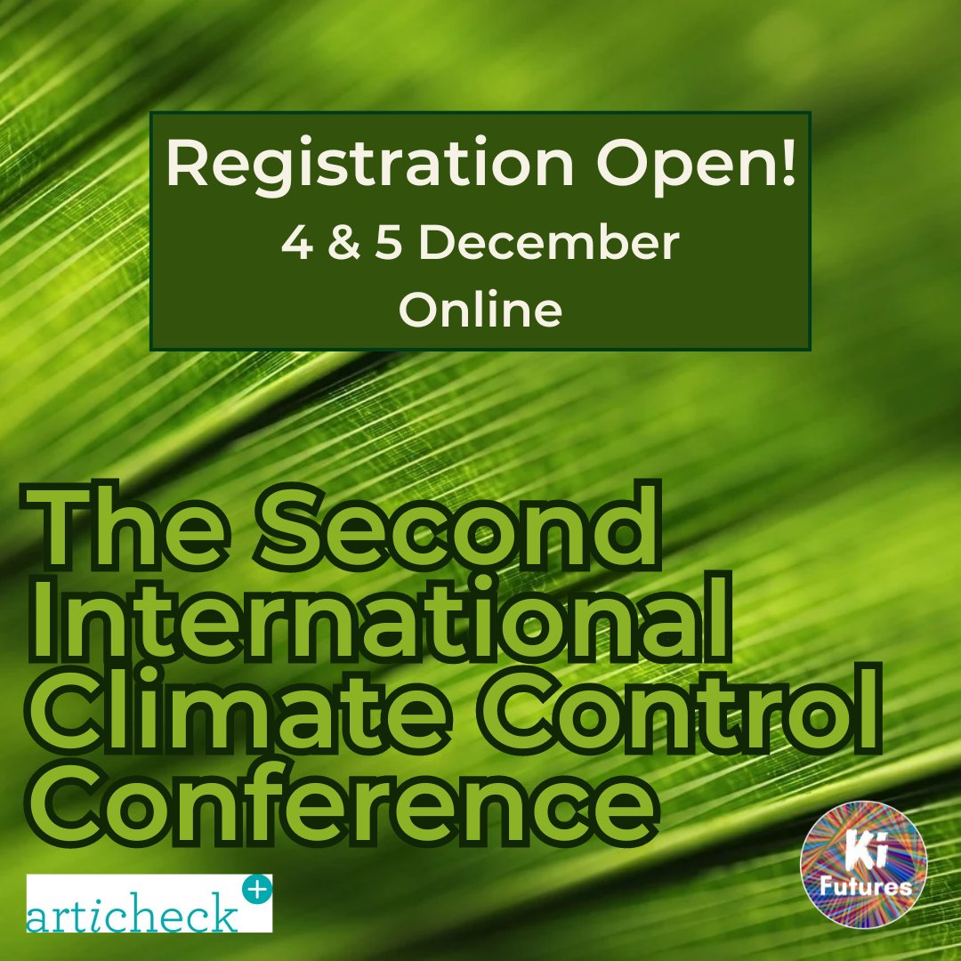 Join the International Climate Control Conference to learn how #museums are updating climate control. Featuring participants from the Getting Climate Control Under Control Program and Bizot. Free to all! Register now! @articheck us02web.zoom.us/meeting/regist…