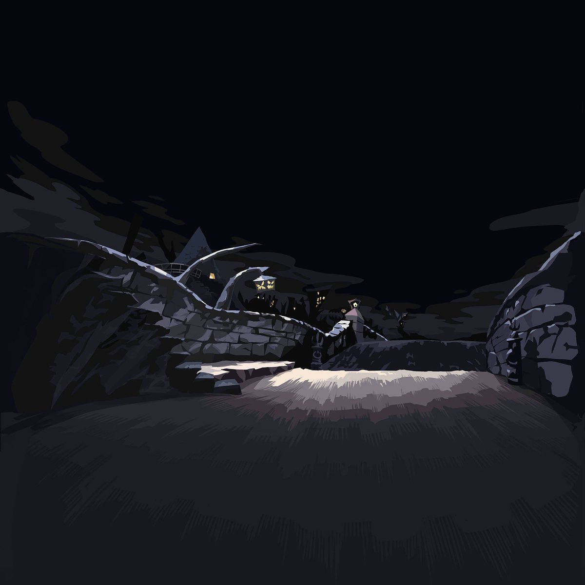 MostroLoungeVIP's tweet photo. New Nightmare before Christmas event backgrounds 3/4 https://t.co/LOMisTw72t