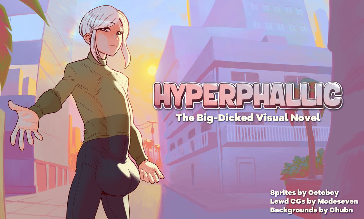 Huge news time.

Hyperphallic, the world's first hyperdick visual novel (to our knowledge), is coming to Steam and Itch io!

Please look forward to playing Episode 1 some time in the next few months.