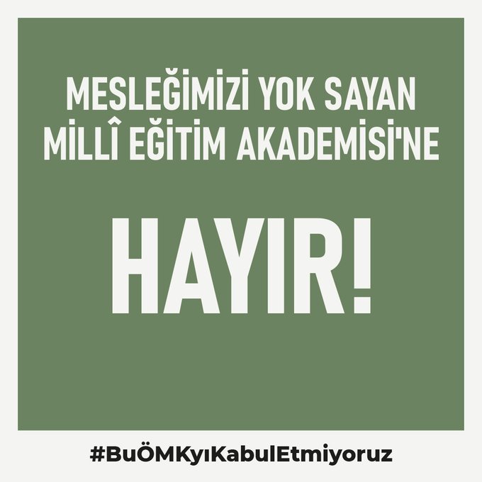 Cumali_Akatay_'s tweet photo. ÖMK ile öğretmenleri ve öğretmenlik mesleğini değersizleştirme amaçlanıyor.
#BuÖMKyıKabulEtmiyoruz https://t.co/lwvtX0HD6o