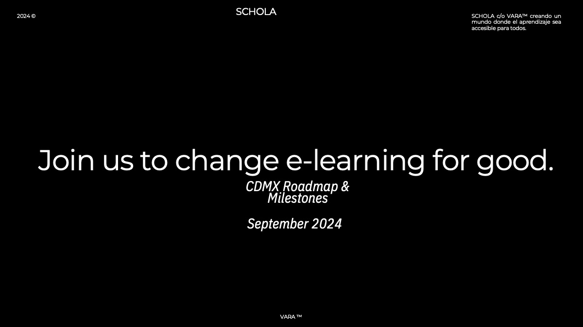 schola_space's tweet photo. Join our community to transform e-learning and try our demo!
#buildinginpublic
#Varathon
https://t.co/2aWXgHH0y7 https://t.co/6mxVyd9oeL